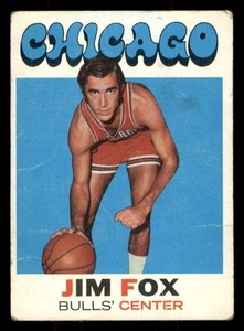 1971-72 Topps #3 Jim Fox Poor Condion - Picture 1 of 2