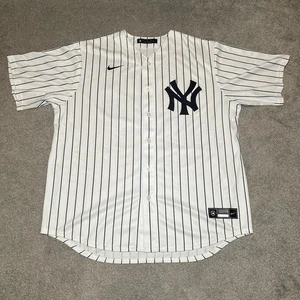 New York Yankees #99 Aaron Judge Nike MLB Baseball Game Jersey Men’s Size XL - Picture 1 of 12