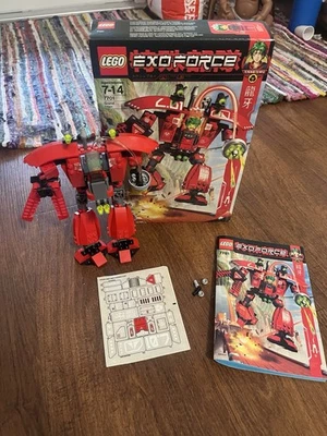 LEGO Exo-Force: Grand Titan  (7701)  w/ Box Stickers Instructions Appears Whole - Image 1 of 4
