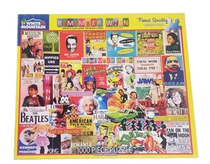 White Mountain "Remember When" 1000 Piece Puzzle #1280 - Picture 1 of 1