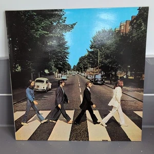 THE BEATLES ABBEY ROAD 1988 UK REISSUE PCS7088 -7/-5 CROSSOVER PRESSING VG+/VG - Picture 1 of 9