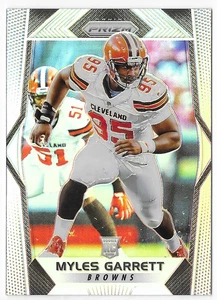 MYLES GARRETT 2017 PANINI PRIZM SILVER PRIZM ROOKIE RC CARD! - Picture 1 of 1