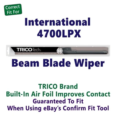 Wiper Blade (Qty 1) Beam fits 2002 International 4700LPX -19220 Foto 1 de 4