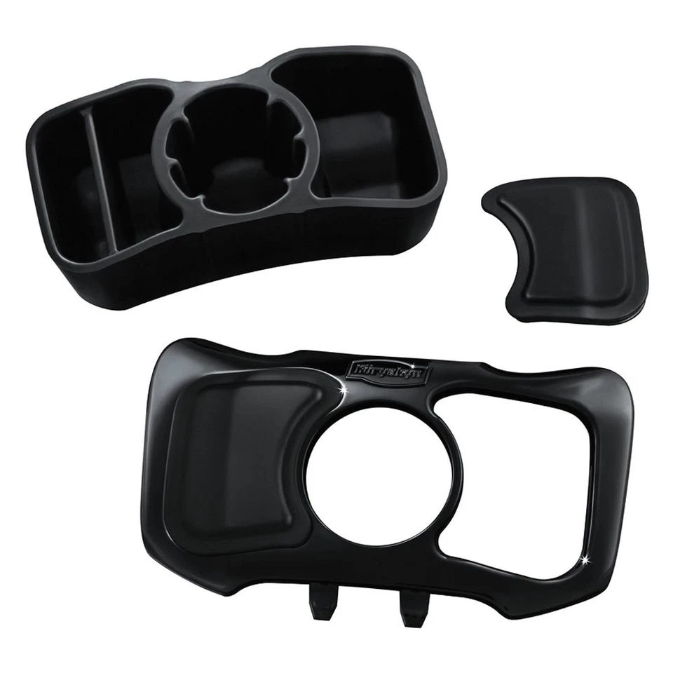 For Honda Goldwing 1800 2014-2017 Kuryakyn 1668 Gloss Black Glove Box Cubby Foto 1 de 2