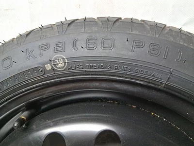 Wheel 17x4 Steel Compact Spare Fits 15-21 WRX 3068767 - Image 1 of 4