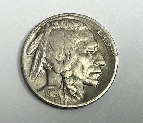1919-S Buffalo Nickel Fine+ #141 Cover