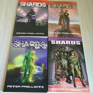Shards Book Set Peter Prellwitz Books 1 - 4 1st Editions Rare Set - Imagen 1 de 11