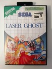  Sega Master System game Laser Ghost Boxed (1989) Light Gun Compatible 