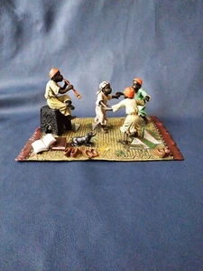 Arab Vienna Style Dancing childrens Statue bronze sculpture figure cold painted - Picture 1 of 8
