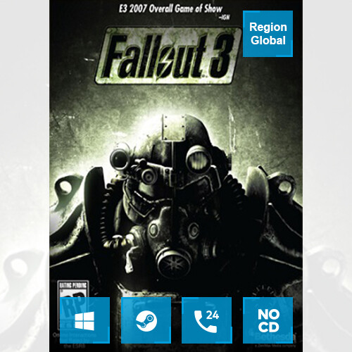 Preços Baixos Em Fallout 3 Região LIVRE PC Video Games | EBay