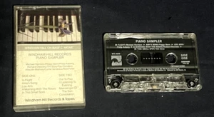 Windham Hill Piano Sampler CASSETTE TAPE Windham Hill RECORDS VINTAGE 80s - Picture 1 of 13