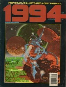 1994 Magazine - February 1980 - #11 - Illustrated Adult Fantasy - Nino/Throne - Picture 1 of 2