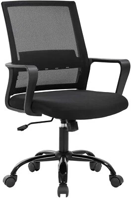 BestOffice Home Office Chair Ergonomic Desk Chair Swivel Rolling Computer Chair
