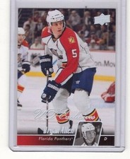 BRYAN ALLEN 2010-11 UPPERDECK UD HIGH GLOSS EXCLUSIVES SP/10 PARALLEL #332 RARE