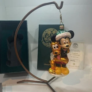 Christopher Radko Disneyana 1998 “My Best Pal” Numbered And Signed With COA - Picture 1 of 7