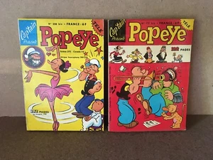 POPEYE N. 208 210 BIS SUPER COMIC POCHE EDITIONS DE L’OCCIDENT LINGUA STRANIERA - Picture 1 of 4