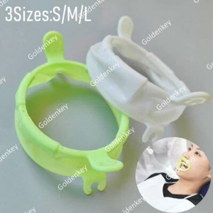 Dental Lip Cheek Retractors Mouth Opener O Type S/M/L Wrap Soft Elastic Fixable - Picture 1 of 18