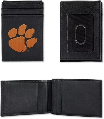 Clemson Tigers NCAA Embroidered Front Pocket Wallet Cover