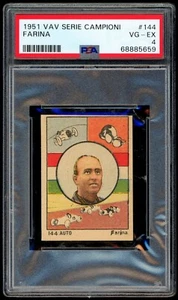 1951 GIUSEPPE FARINA VAV SERIE CAMPIONI #144 (PSA 4) GRAND PRIX F1 FORMULA ONE - Picture 1 of 2