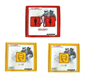 n-Com NOLAN Basic Set N84 X 2 Helme + Sprechanlage - Ohne Bluetooth - Bild 1 von 1