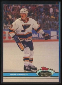1991-92 Topps Stadium Club Bob Bassen St. Louis Blues #367 - Picture 1 of 2