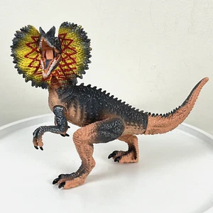 Mini estatuilla de juguete de dinosaurio galaxia para niños Dilophosaurus figura posable KG22021Y - Imagen 1 de 6