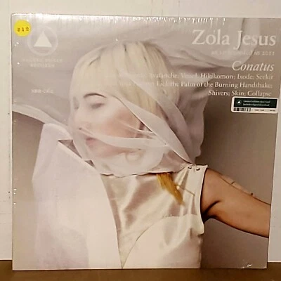 ZOLA JESUS Conatus LP Sealed 2011 Ltd Ed Clear Vinyl Sacred Bones SBR-062 Lo-Fi - Image 1 of 2
