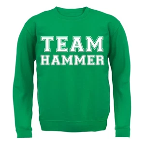 Team Hammer - Kids Hoodie / Sweater - Gladiator TV Game Show Name Contender - Picture 1 of 20
