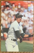 JOSE CANSECO, RARE ! 3 1/2"  x 5 1/2" PHOTO POSTCARD "BARRY COLLA", AWESOME !