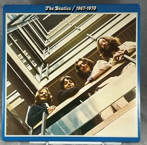 THE BEATLES 1967-1970 2 Vinyl LP albums (1976) SK30 3404 (blue labels) - Picture 1 of 4