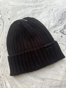 Gorro DKNY Mujer Negro Invierno Prendas para la cabeza Tela cálida 100% Acrílico Nuevo - Imagen 1 de 4