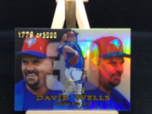 1999 Flair Showcase Row 1 Showtime- Blue Jays #67 - David Wells - #ed 1779/3000