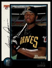 1998 Bowman 141 J.J. Davis   Pittsburgh Pirates  Baseball Card