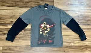 Vtg Y2K WWE John Cena 2008 Grey Long Sleeve Shirt Sz Youth XS - Picture 1 of 15