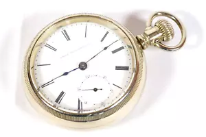 Reloj Bolsillo ELGIN 18s Modelo 4 Grado 88 Elgin Watch Illinois Watch Case Co - Imagen 1 de 9
