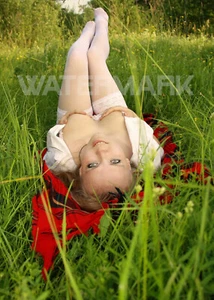 Pinup Photo Sexy Topless Blonde Big Breasts Risque Original Paper 13*18 cm - Picture 1 of 1
