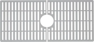 VIGO VGSG3618 - 32 in. x 15 in. Silicone Bottom Grid for Single in Gray - Picture 1 of 4
