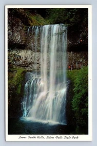 Lower South Falls Silver Falls State Park Oregon Postcard Unposted - Picture 1 of 2