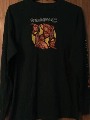 Incubus - U.S. Tour 2001 - Green Long Sleeve Shirt - XL - M&O Knits - Image 1 of 3