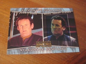Star Trek DS9 Deep Space Nine Complete Alternate Realities AR3 Miles Smiley  ZT3