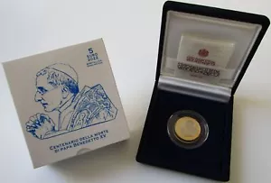 Vaticano 5 Euro 2022 Papa Benedetto XV. PP - Foto 1 di 3