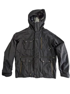 Oakley Ski Jacket Men's Size Small Loose Fit Windproof Black Softshell VGC - Picture 1 of 10