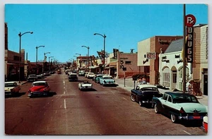 California Manhattan Beach Manhattan Avenue Vintage Postcard - Picture 1 of 2