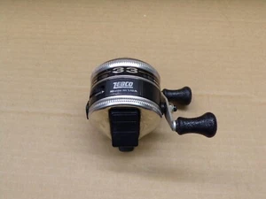 Vintage Zebco Model 33 Fishing Reel w/ Anti-Reverse - USA Made - Aluminum - Photo 1/10