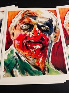 hannibal lecter art print 8x10 inches signed horror artwork hannibal horror - Picture 1 of 1