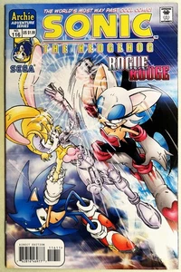 SONIC The HEDGEHOG Comic Book #116 January 2003 KNUCKLES Bagged & Boarded NM- - Picture 1 of 3