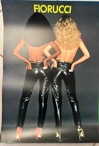 Fiorucci, Oliviero Toscani Poster Manifesto cm 68x48 anni '80 '90 made in Italy - Foto 1 di 3