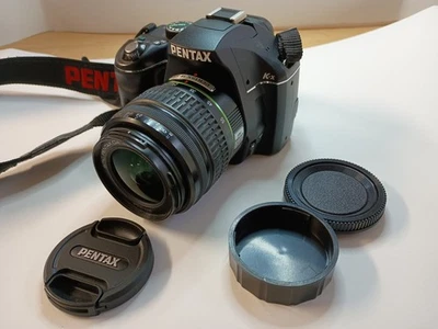 DSLR Pentax  K-X  mit DA AF 18-55mm Objektiv wie  neu 4270 Auslösungen RAW JPG V - Bild 1 von 4