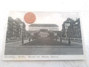 Alte AK Landsberg ( Warthe) Neumark Ostbrandenburg General von Strautz Kaserne - Bild 1 von 2
