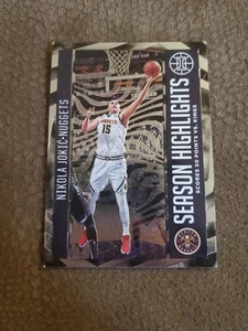 2020-21 Panini Illusions Season Highlights Nikola Jokic Card #21 Denver Nuggets - Picture 1 of 2